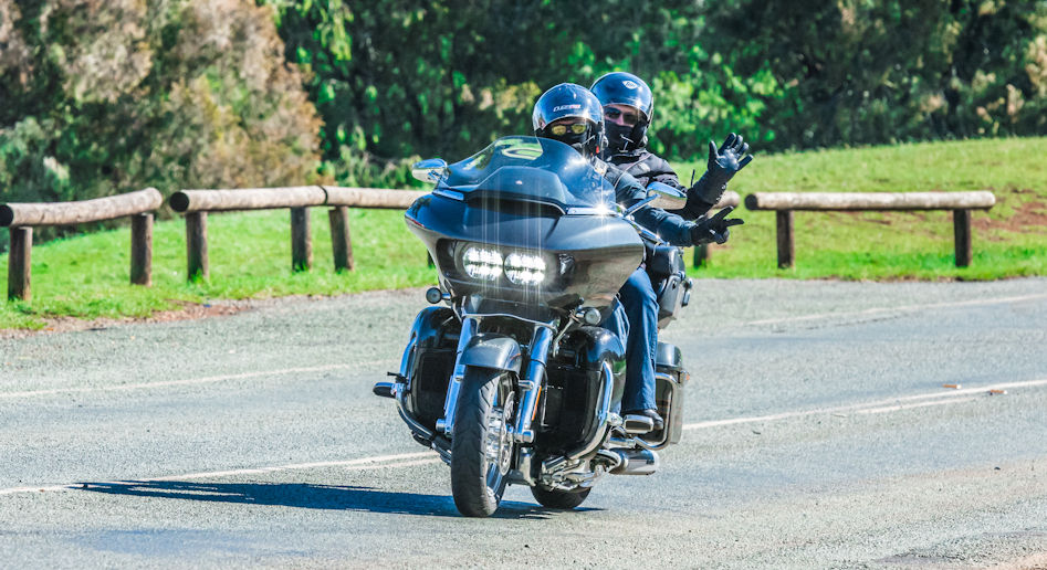 The freedom of the open road